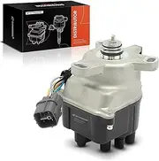 A-Premium Ignition Distributor with Cap and Rotor Compatible with Acura Integra 1994-2001 1.8L