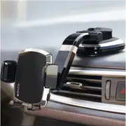 Bestrix Phone Holder for Car, Smartclamp Car Phone Mount - Dashboard Cell Phone Car Phone Holder Compatible with Iphone 13 12 11 Pro, Xr, Xs, XS MAX,XR,X, Galaxy S20 Note 20 Ultra & All Smartphones