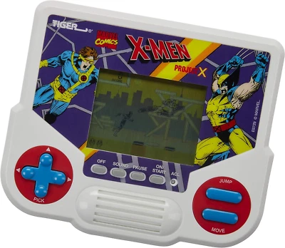 Tiger Electronics Marvel X-Men Project X Electronic LCD Video Game, Retro-Inspir