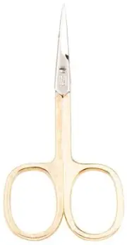 Titania Skin Scissors Solingen Satin Finish, Gold Plated