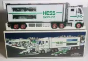 Hess 2003 Die Cast Toy Truck & Race Cars w/Pull Back Motors