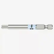 Wera 071107 5/32" x 89mm Stainless Steel Hex Power Bit