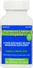 MAGNESIUM L-LACTATE DIHYDRATE 84 MG SR CAPLETS 100CT