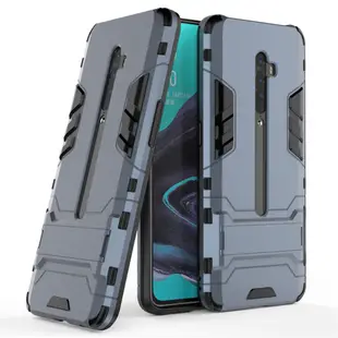 Armor Cases OPPO Reno 2 /10X Zoom / Reno Z 後蓋支架塑料硬殼防震