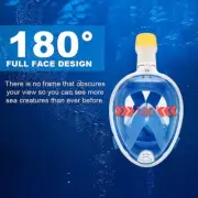 Full face snorkel mask- Black L/XL