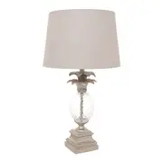 CAFE LIGHTING Langley Table Lamp - Antique Silver