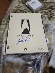 Star Trek Generations Screenplay Final Draft Oct 14, 1994 SIGNED BY WM SHATNER