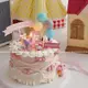 三麗鷗蛋糕裝飾擺件玉桂狗美樂蒂KT貓女生女孩生日蛋糕插件插牌