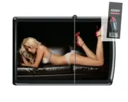 Zippo Red Shoe Girl Series IV, #10 Lighter + FLINT PACK