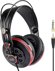 Superlux Semi-Open Professional Monitor Headphones, Black HD681-AIR Edition