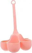 KOCKSHION Egg Steamer Pot Nonstick Soft Hard Boiled Eggs Mini Egg Maker Reusable Microwave Compatible for Breakfast