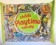 TOOTSIE PLAYTIME MIX BAG, 4.75 lbs CANDY BULK PLASTIC, MINI DOTS (ONE BAG)