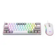 REDRAGON S131 Wired Combo Wired 60% Mechanical Keyboard and Wired Gaming Mouse
