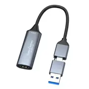 Double Port Type C And USB3.0 Video Card 4K60hz For Streaming Recording