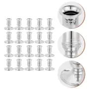 20 Pcs Electronic Candle Holder Plastic Holders Candlestick for Taper