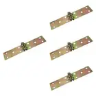 4x Flip Top Hinge Table Flap Hinges for Cupboard Computer Table Cabinet