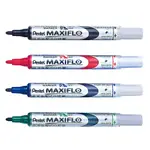 PENTEL 飛龍 MWL5S 細字後壓白板筆 圓頭 1.5MM 細字 共四色【金玉堂文具】