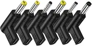 Binxind 6PCS USB C PD to DC Power Connector 12/15/19.5V Cable for USB Router Type C to DC Jack Plug Charging Adapter Converter Easy to Use