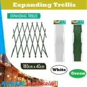 AU 3/6/12x Expanding Trellis Fence Garden Climbing Plant Wall Fence Mesh Support
