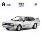 Tamiya 1:24 Audi Quattro Model Kit With Turbo Engine & Driver Figure