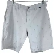 Travis Mathew Resort to This Short Heather Microchip Men's Size 34 New With Tags