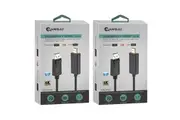 2PK Sansai Displayport To HDMI M To M Monitor TV Laptop Computer Cable 1.5m