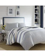 Nautica Fairwater 3Pc Medium Blue Comforter Set