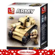SLUBAN B0587B ARMY TANK 158 PCS C72