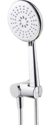 Oliveri COPENHAGEN HAND SHOWER HEAD 120mm Rose, With Bracket CHROME