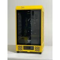 在飛比找蝦皮購物優惠-Thermaltake 黃色的 Tower 200 電腦機殼