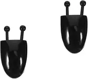 2 Pcs Eye Skin Massage Tool Body Massager Horn Scraping Plate Supply Smooth Surface for Face Massage