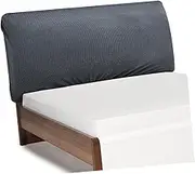 Fit Headboard Protectors Stretchy Pillow Covers for Double Bed Elastic Edge Easy Care