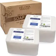 velona 10 LB GOATS MILK Soap Base SLS/SLES free Melt Pour Natural Bars Best R