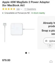 45w magsafe 2 Power Adapter New
