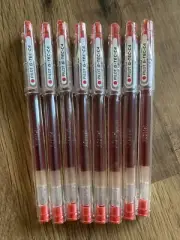 Pilot G-TEC-C4 0.4mm Red Ultra Fine Roller Ball Gel Pen, BL-GC4-R ( PKT 8 PENS)