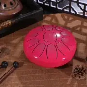 Ethereal Drum 6 inch Steel Tongue Drum 11 Tones + 2 Mallets + Storage Bag Set