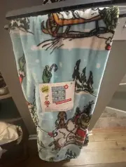 The Grinch Oversized Soft Plush throw(50inx70in)