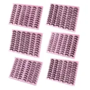 Russian Strip Lashes DD False Eyelashes Wispy Faux-Mink Lashes