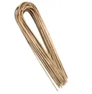 Natural Bamboo U-Cane - 45cm - Plant Trellis, Support, Climbers - Tomatoes, Herb