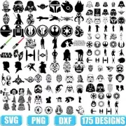 STAR WARS SVG, DESIGNS BUNDLE, CUT FILES, SVG for Cricut