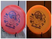 New Discmania Neo Lumen Glow Origin Midrange Disc Golf Disc 174g HSCO Time Stamp