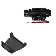 Viper 4500lbs V3 Winch Black With Mount For Yamaha Wolverine R-Spec 2016-2018