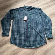 Ariat Mens Pro Series Verdon Shirt large ‘deep pacific’ NWT multicolored
