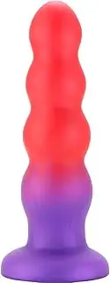 Huge Anal Beads Dildo, 6.3" Long Anal Masturbator Anal Plug, Silicone Large Butt Plug Anal Trainer Dildos, with Strong Suction Cup for Hands-Free Play Adult Sex Toys for Women, Men