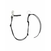 [Our Legacy] Our Legacy Ladon Leather Keyring ONE SIZE BLACK