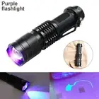 2x 395nm UV Light Blacklight Tactical LED Flashlight Torch Lamp