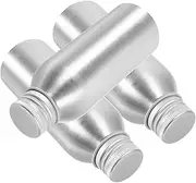 Ipetboom 3Sets Aluminum Essential Oil Bottles with Aluminum Caps Refillable Containers for Perfume Shower and Travel Durable Sub Bottles for Home Go Use