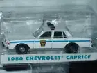 GREENLIGHT 1980 CHEVY CAPRICE LIMITED GROUNDHOG DAY MOVIE POLICE CAR -White, MIP