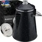 Coffee Percolator, 18 Cup, Camping Coffee Pot, Campfire Coffee