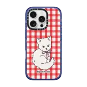 iPhone 16 Pro Impact Case MagSafe Compatible Kitten Ribbon